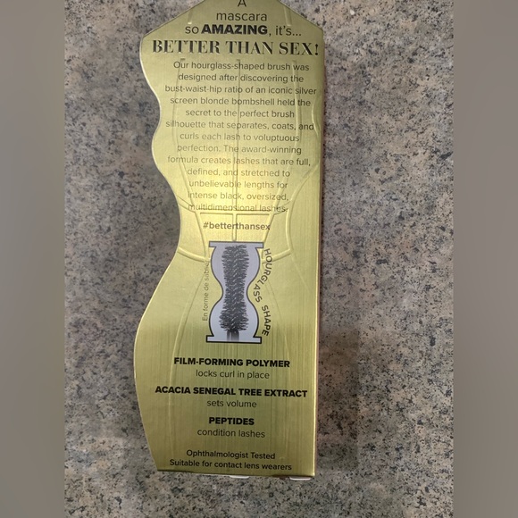 Too Faced Better Than Sex Mascara Makeup Black Lengthening Volumizing Eye Lashes - Picture 13 of 15